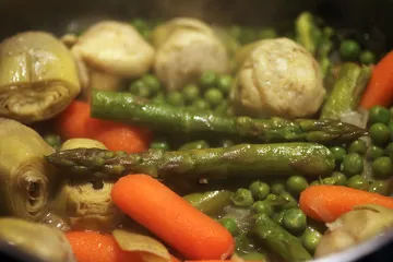 Menestra de verduras.