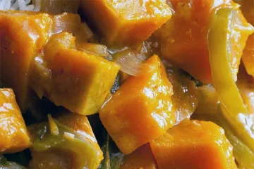 Curry de calabaza.