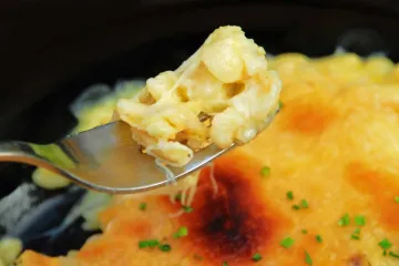Macarrones al queso.