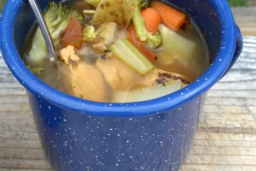 una sopa completa