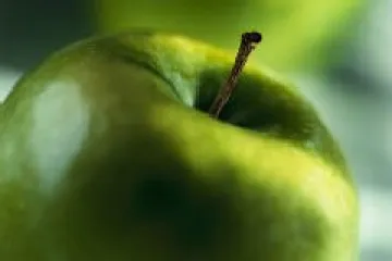 Manzana verde de la variedad de cocina.