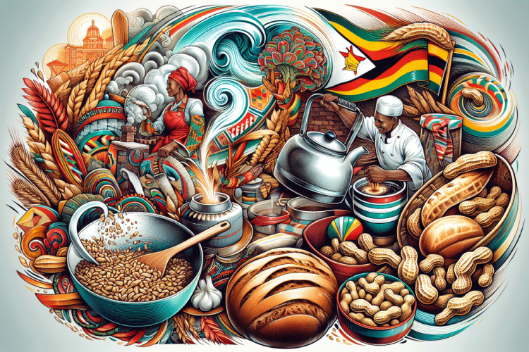 Variedad de la cocina de Zimbabue.