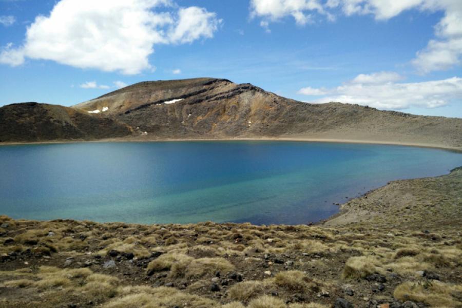 Paisaje de Nueva Zelanda.