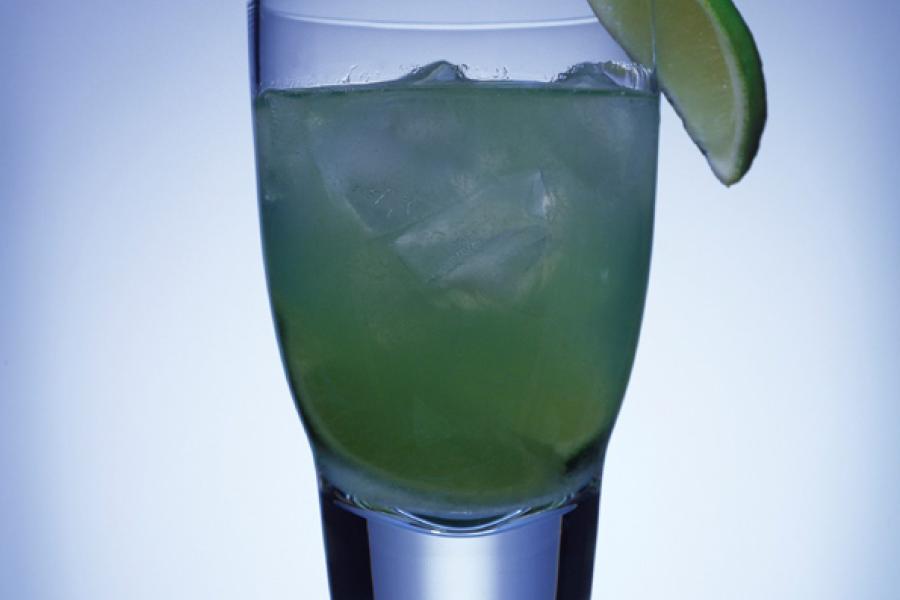 Paraíso de los surfistas, combinado sin alcohol.
