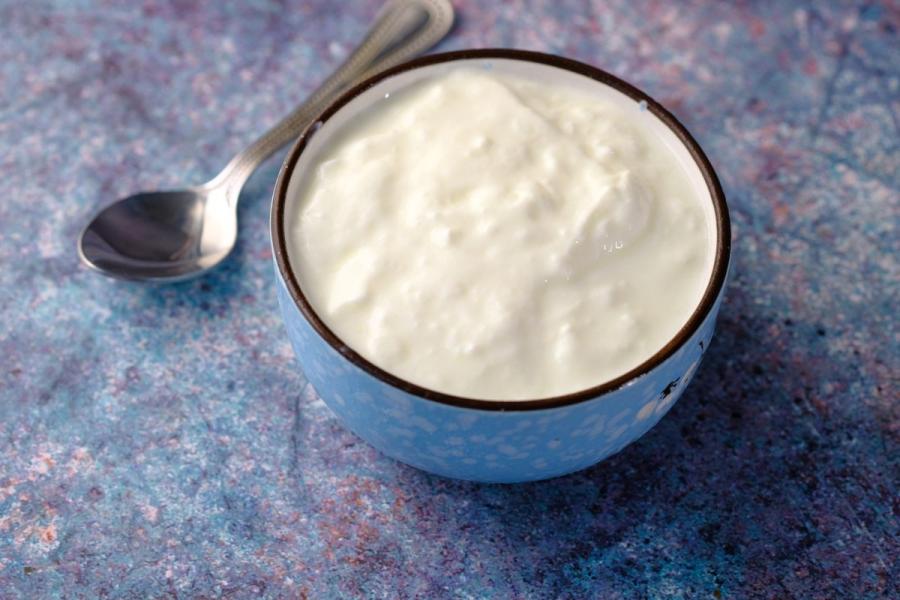 Yogur casero.
