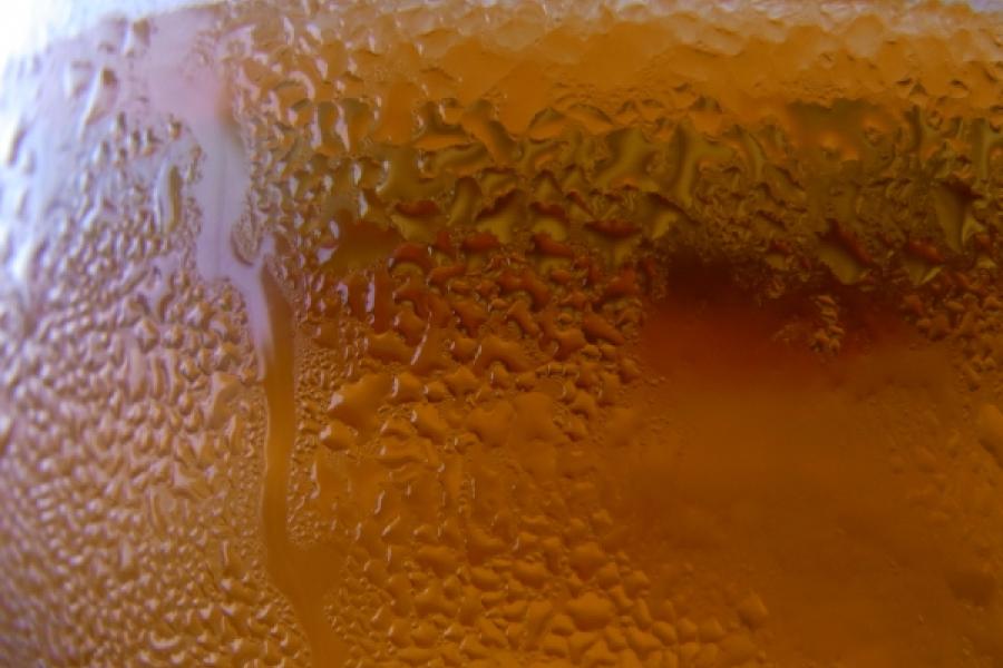 Cerveza fría.