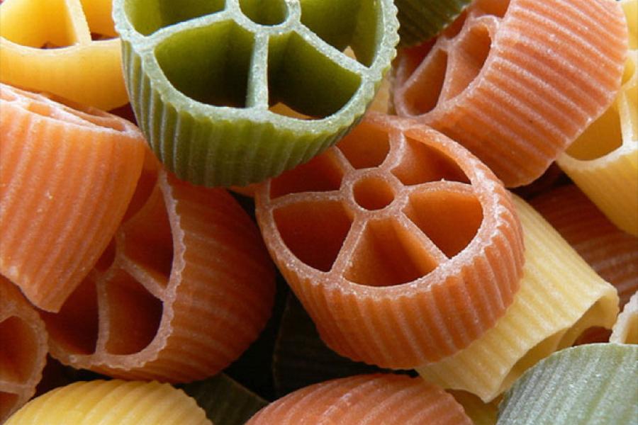 Ruedas de pasta.