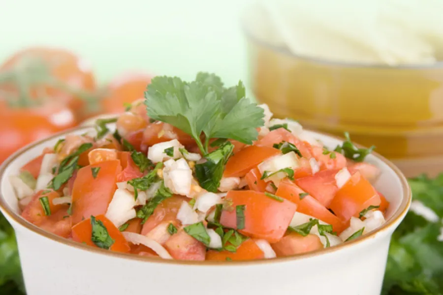 Salsa cruda mexicana